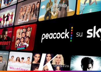 Peacock cresce in Europa con Sky: i clienti Sky e NOW in Italia avranno accesso ai contenuti di Peacock