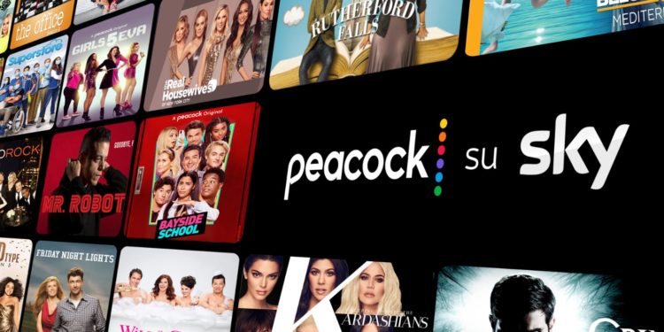 Peacock cresce in Europa con Sky: i clienti Sky e NOW in Italia avranno accesso ai contenuti di Peacock