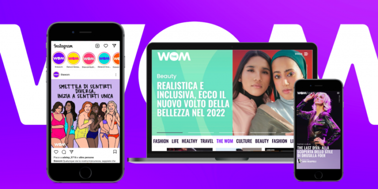 Nasce The Wom: il nuovo brand digitale, social first, 100% inclusivo, per parlare alle millenial e alla generazione Z
