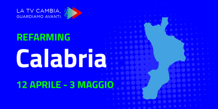 Al via il processo di refarming anche in Calabria: dal 12 aprile si inizia dalle provincie di Cosenza e Crotone