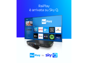 Accordo pluriennale tra Rai e Sky, da oggi RaiPlay disponibile anche su Sky Q