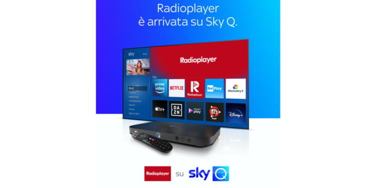 Radioplayer Italia arriva su Sky Q