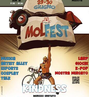 Molfest 2024 – Molfetta celebra la cultura Pop dal 29 al 30 giugno