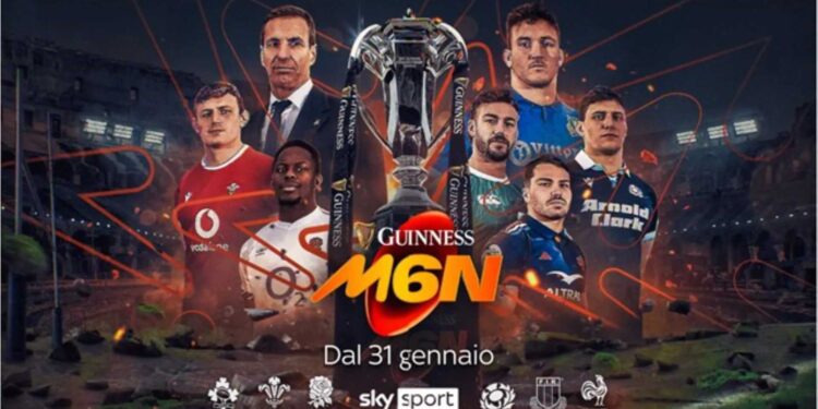 Rugby – Sei Nazioni 2025 e Sei Nazioni Under 20 su Sky