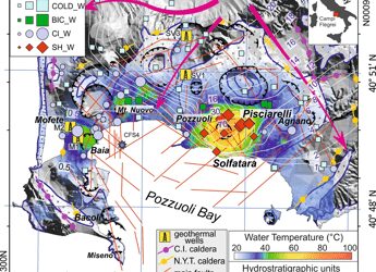 Un nuovo studio rivela il sistema delle acque sotterranee dei Campi Flegrei