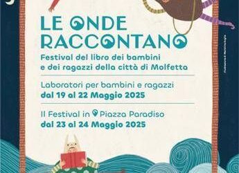 “Le Onde Raccontano”: a Molfetta il festival letterario dedicato a bambini e ragazzi