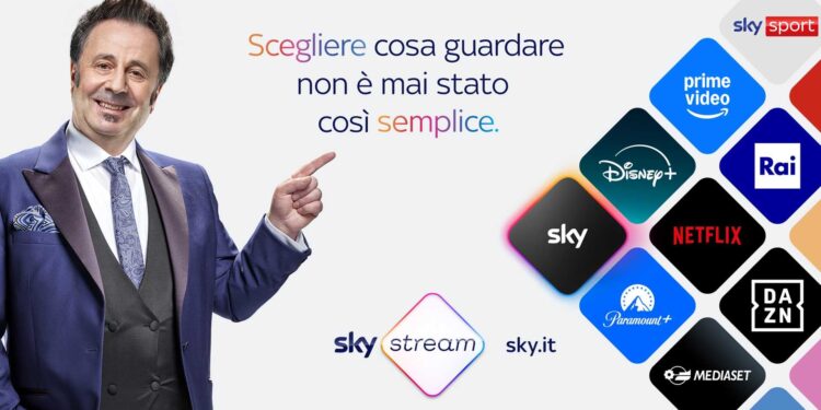 Mago Forest è il testimonial della nuova campagna di Sky Stream