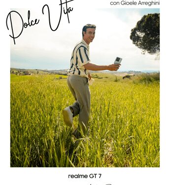realme “Dolce Vita”: l’iniziativa che celebra l’estate italiana attraverso la fotografia con realme GT 7