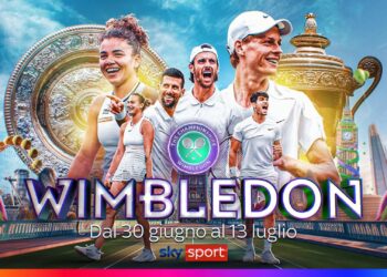 Sky Sport – Al via il torneo di Wimbledon, su Sky anche per il quadriennio 2027-2030