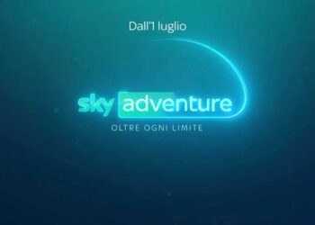 Sky lancia un nuovo canale “Sky Adventure” dal 1 Luglio su Sky e Now canale 121