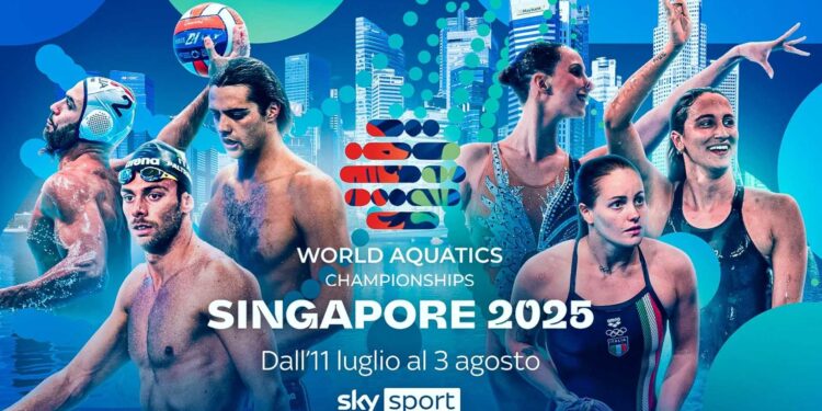Sky Sport – World Aquatics Championships su Sky e NOW