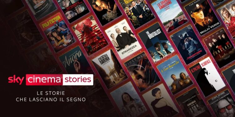 Nasce Sky Cinema Stories. Dal 7 dicembre su Sky Cinema