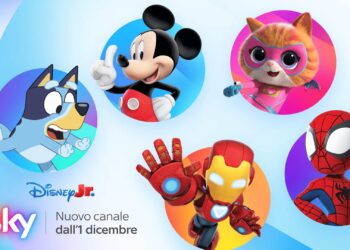 Su Sky dal oggi arriva Disney Jr., il canale Disney dedicato ai bambini in età prescolare