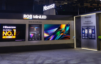 Hisense lancia la rivoluzione RGB MiniLed a Las Vegas