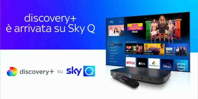 Accordo Sky – Warner Bros. Discovery, tornano da oggi i canali free e dal 14/5 app Discovery+