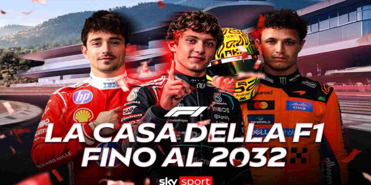 Sky e Formula 1 annunciano l’estensione pluriennale della loro partnership in Italia, Regno Unito e Irlanda