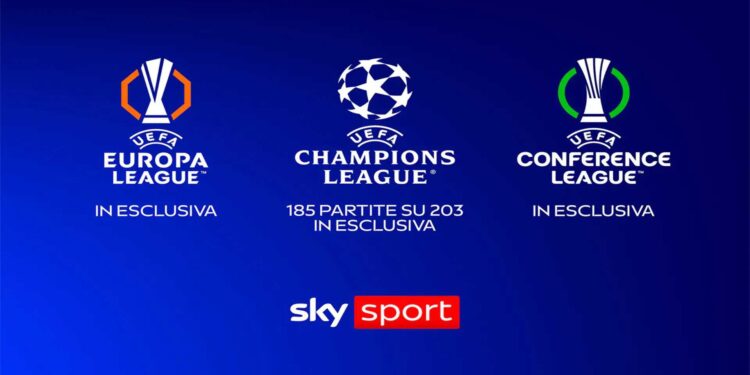 Riparte il sogno europeo con le notti UEFA nella Casa dello Sport di Sky