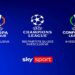 Riparte il sogno europeo con le notti UEFA nella Casa dello Sport di Sky