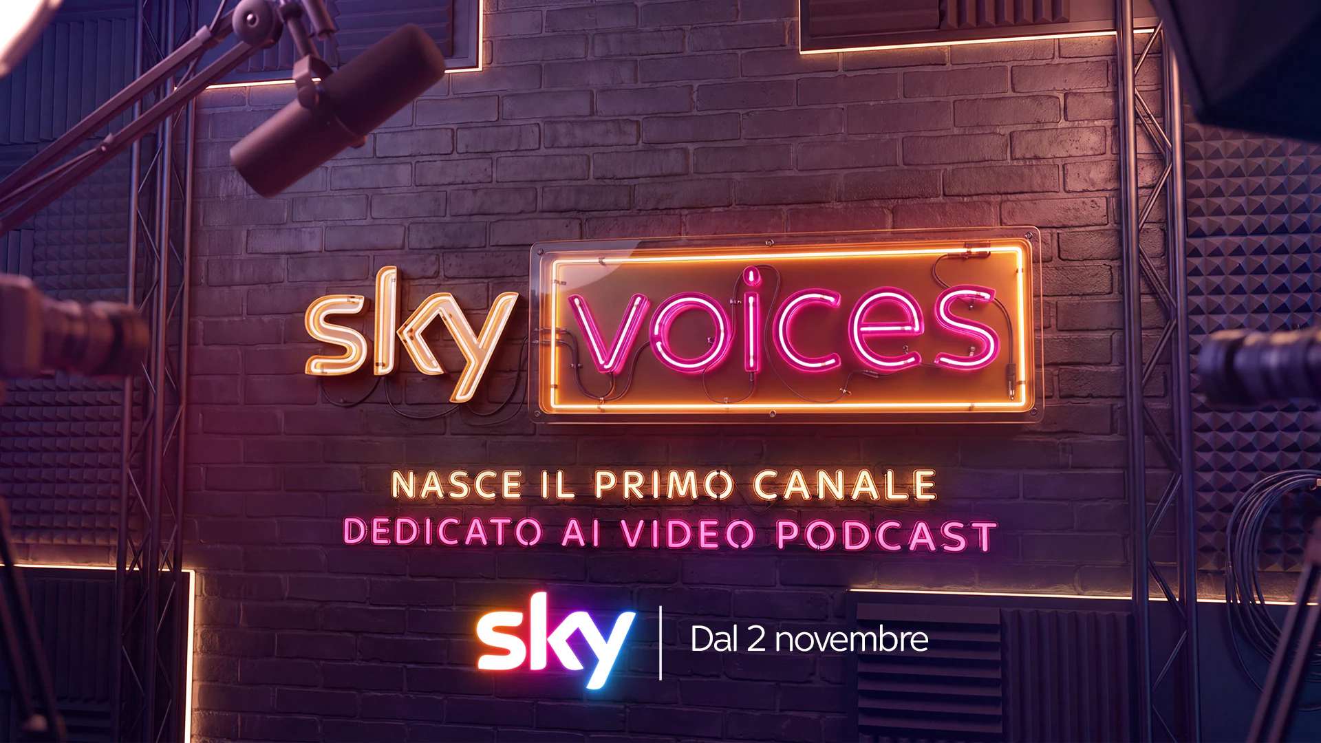 Nasce Sky Voices: il canale che porta i video podcast in TV dal 2 novembre su Sky e NOW