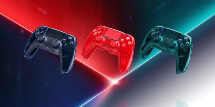 PS5, arrivano controller e scocche trasparenti