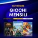 PlayStation Plus Essential, i giochi di novembre 2026