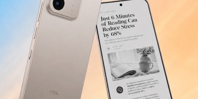 TCL P80 Ultra Nxtpaper: lo smartphone che sfida Kindle